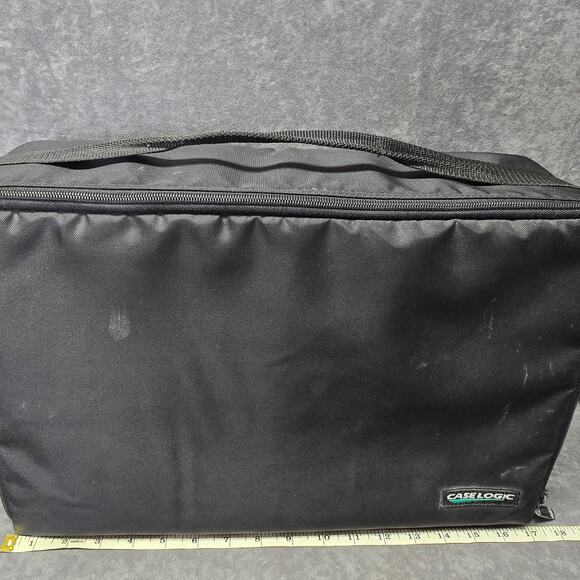 Case Logic CD Jewel Case Holder Removable Mountable Tray Travel Hand Bag 60 CD's - Picture 9 of 12